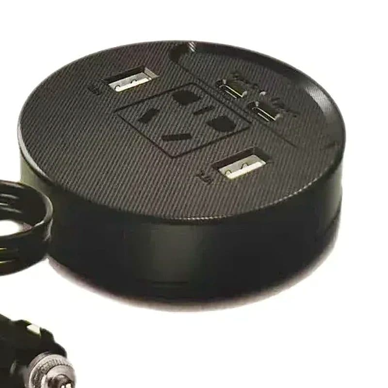 Prise et ports USB