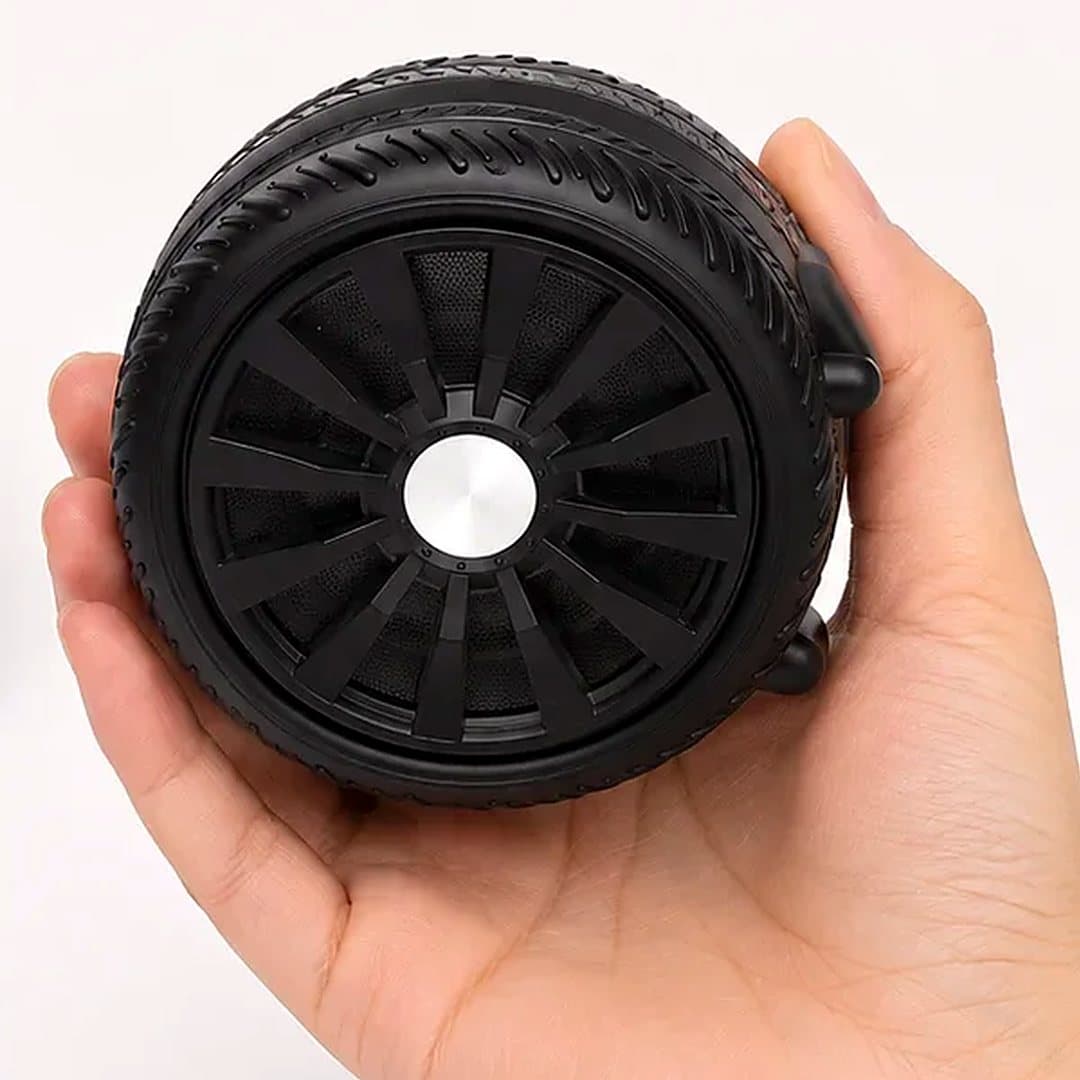 Enceinte Bluetooth portable en forme de roue S70U-1