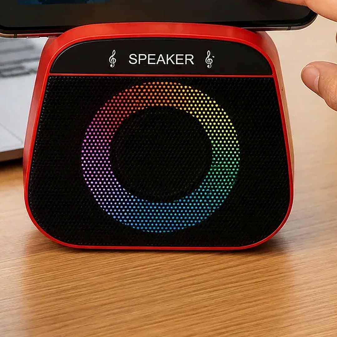 Enceinte sans fil H-922 avec support téléphone