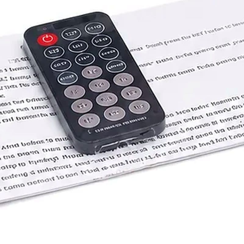 Télécommande fournie