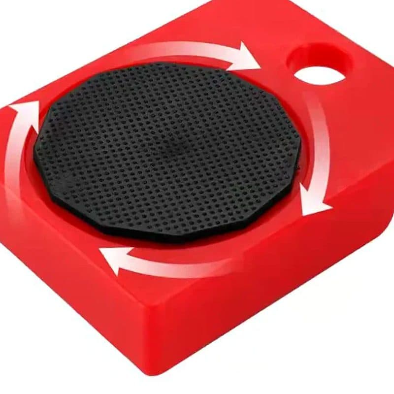 Patin antidérapant pivotant