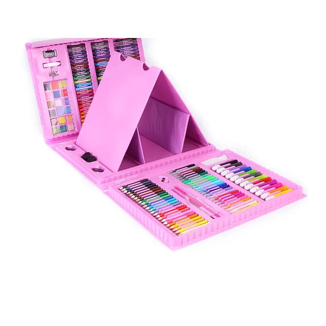Mallette de dessin 208 pièces pour enfants