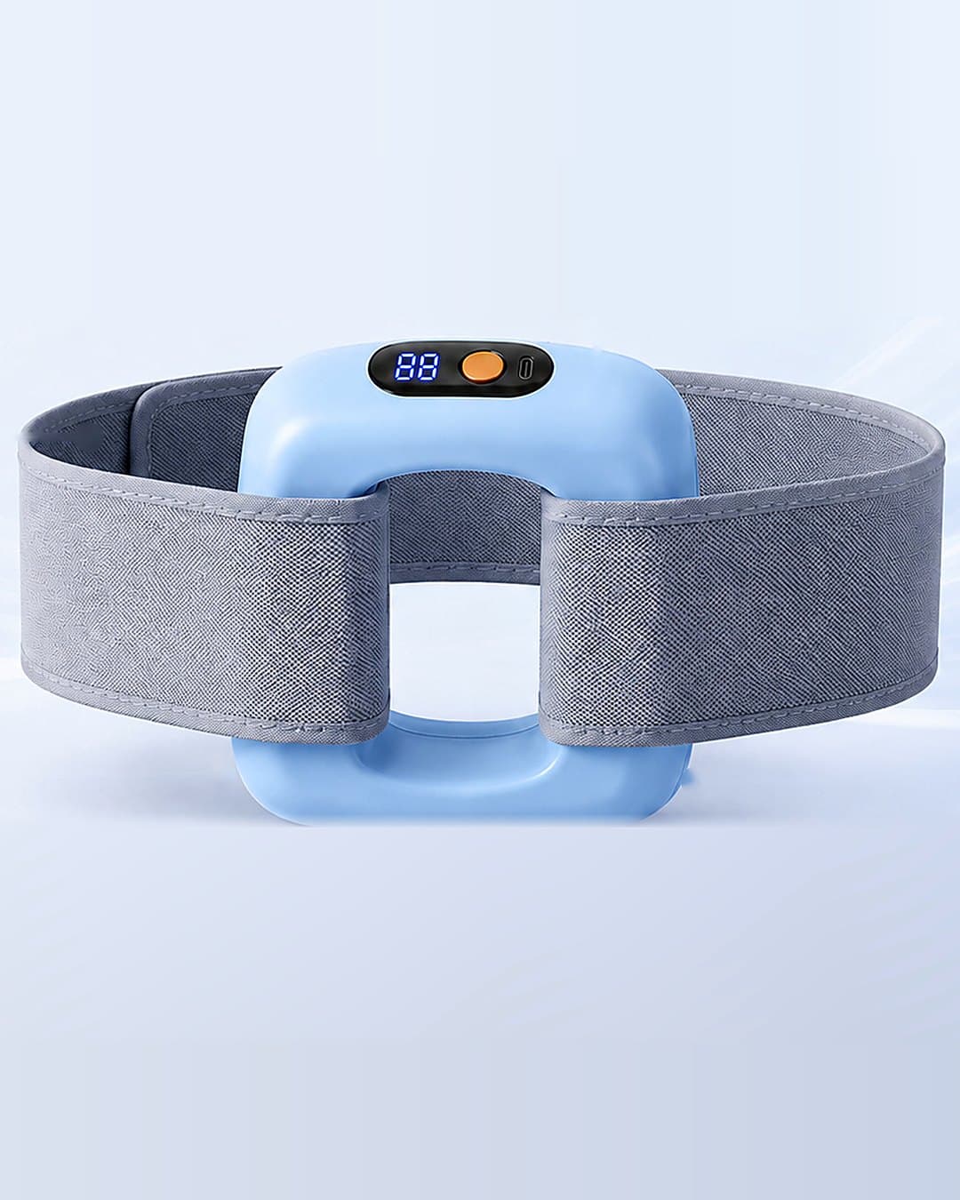 Le masseur en anneau avec sa ceinture en tissu gris