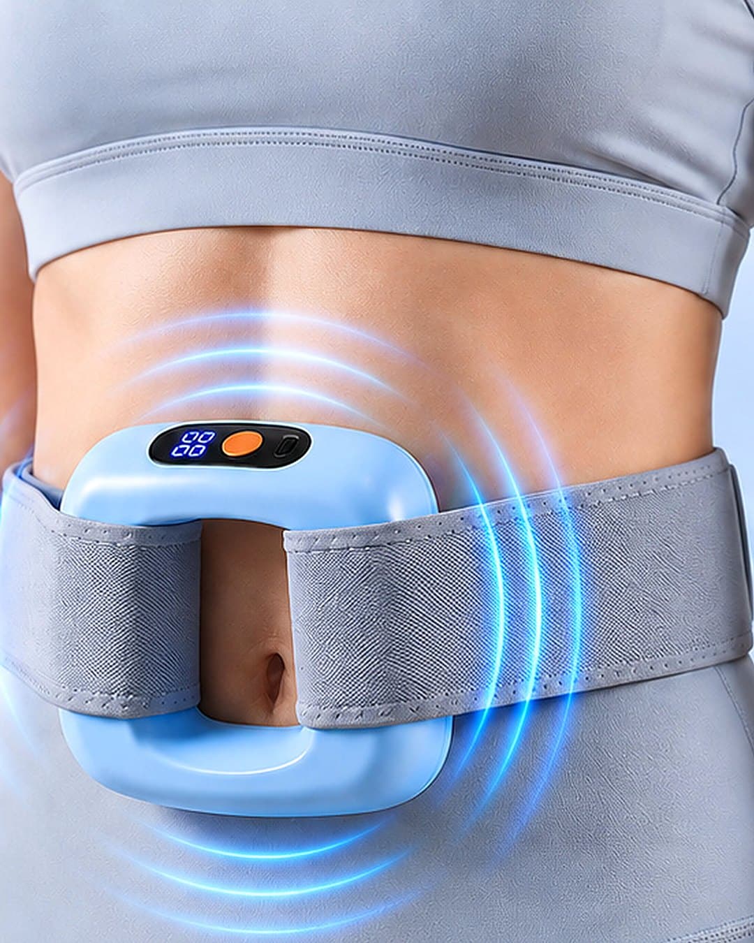 Le masseur porté à la taille, ceinture serrée
