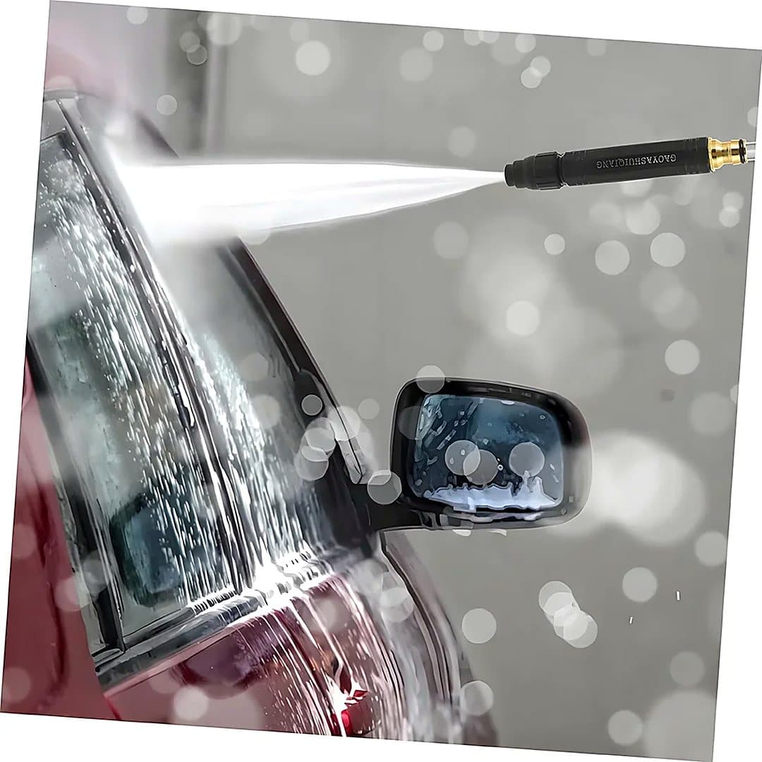 Pistolet d'eau haute pression 4 en 1 pour tuyau