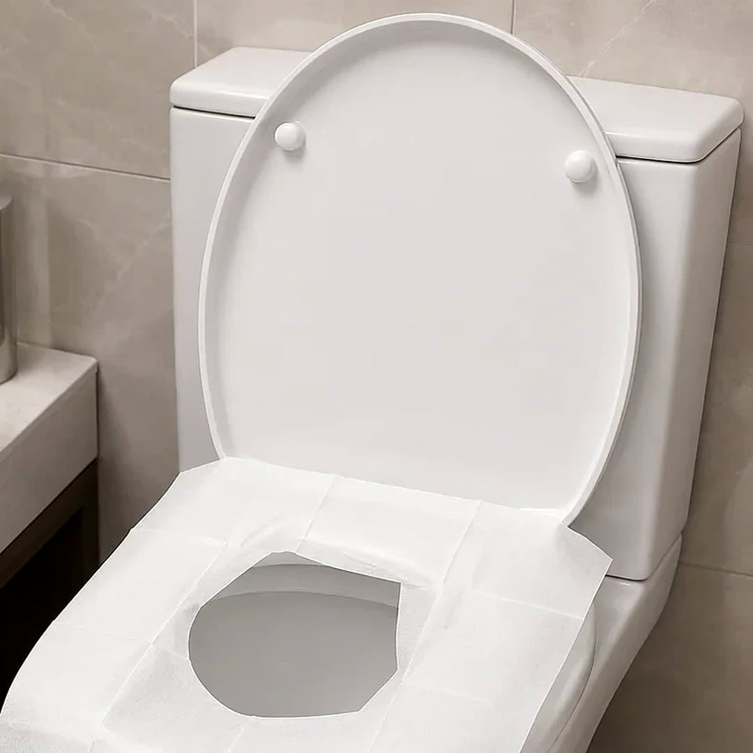 Protections jetables pour siège de toilette (10)