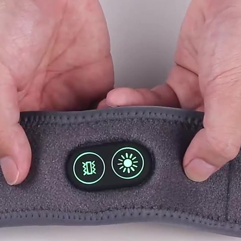 Un bouton chaleur, un bouton vibration