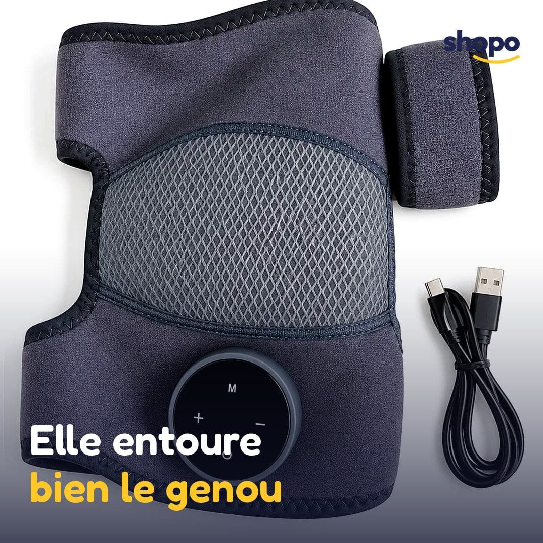 Bande de massage pour genou à commandes intégrées, photo 5