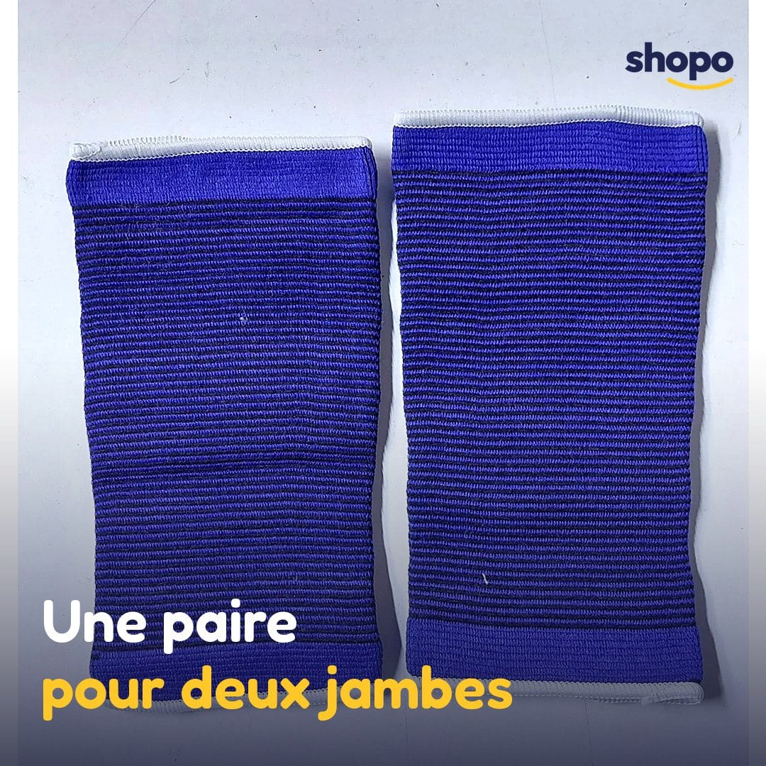 Bandes de maintien pour mollets, la paire (bleu), photo 4