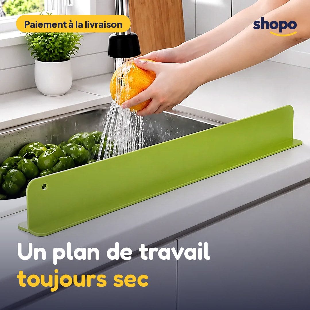 Barrière anti-éclaboussures en silicone 48 cm, photo 1