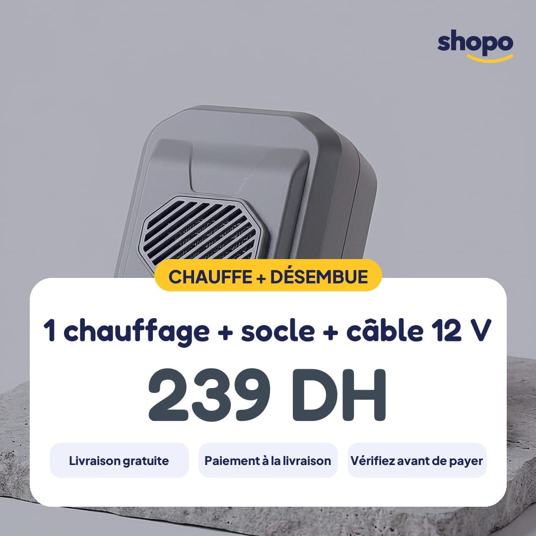 Chauffage et dégivreur de voiture 12 V, photo 6