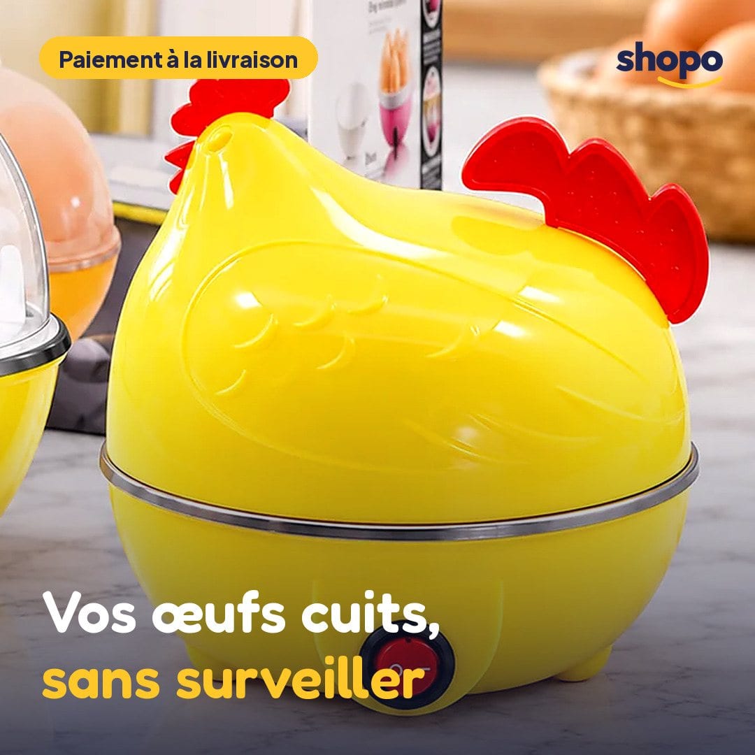Cuiseur à œufs électrique en forme de poule, photo 1