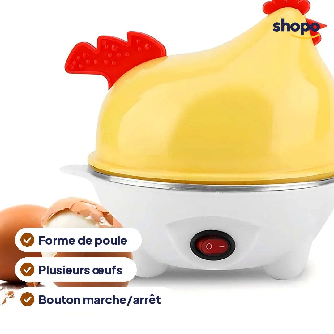 Cuiseur à œufs électrique en forme de poule, photo 2