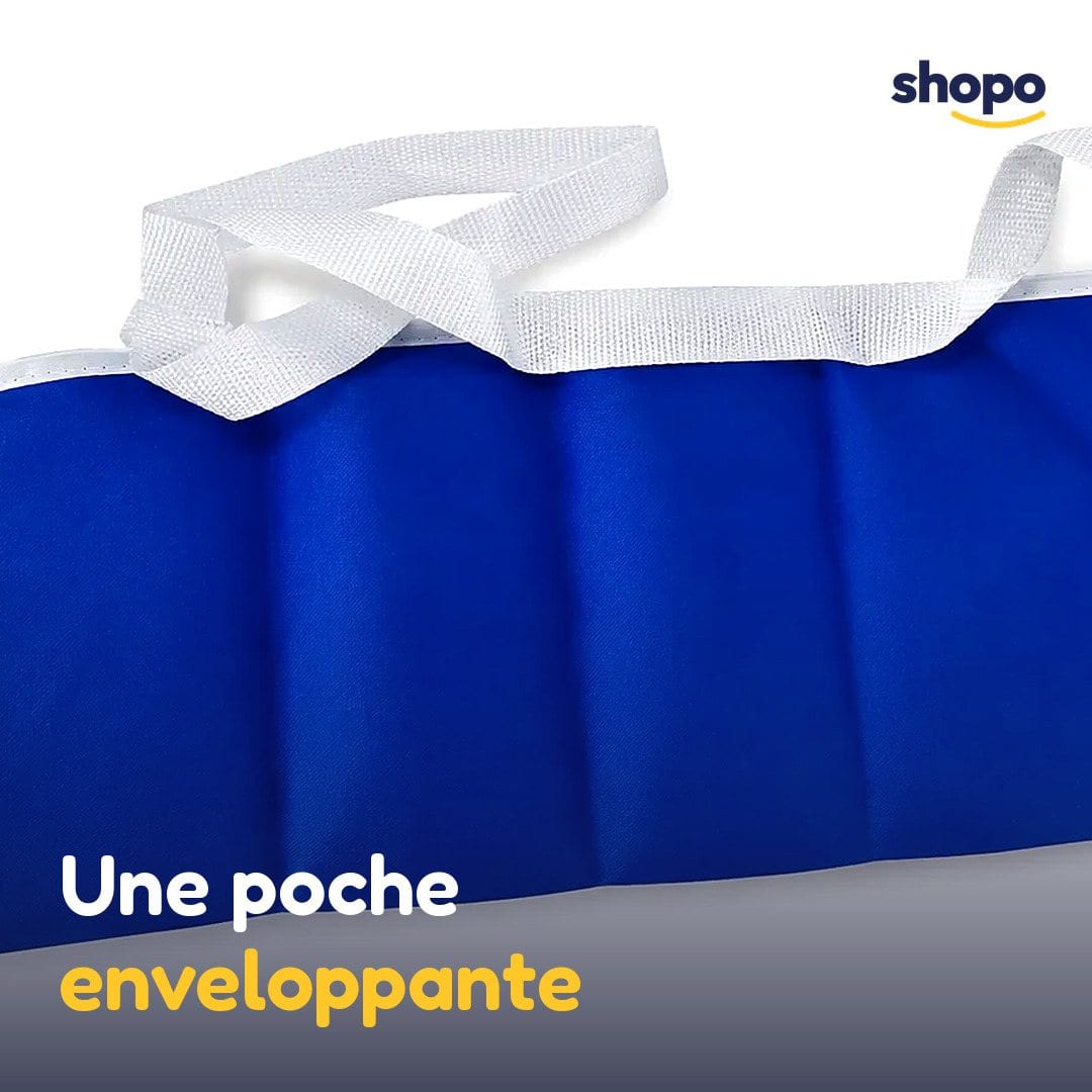 Écharpe de bras bleue avec sangle d'épaule, photo 4