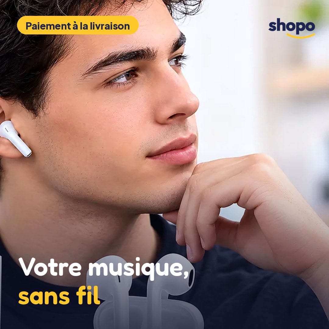 Écouteurs Bluetooth sans fil EB-20 avec boîtier, photo 1