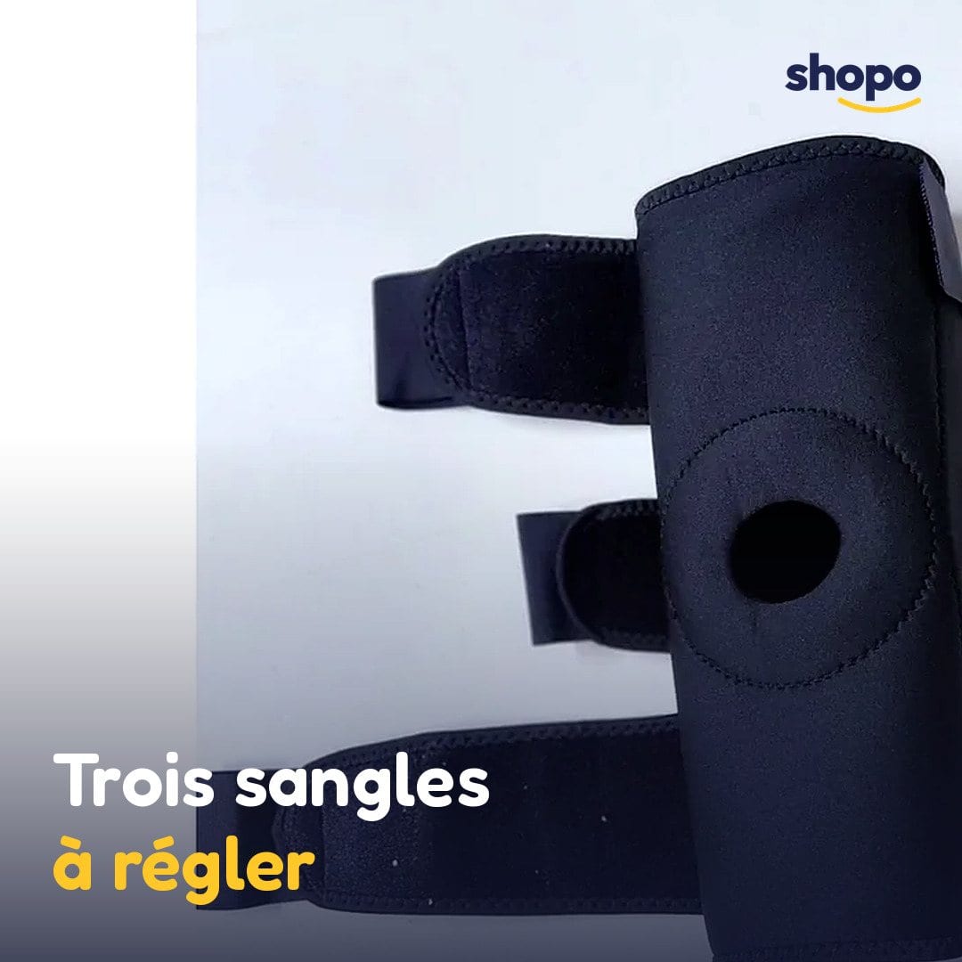 Genouillère articulée renforcée à 3 sangles, photo 5