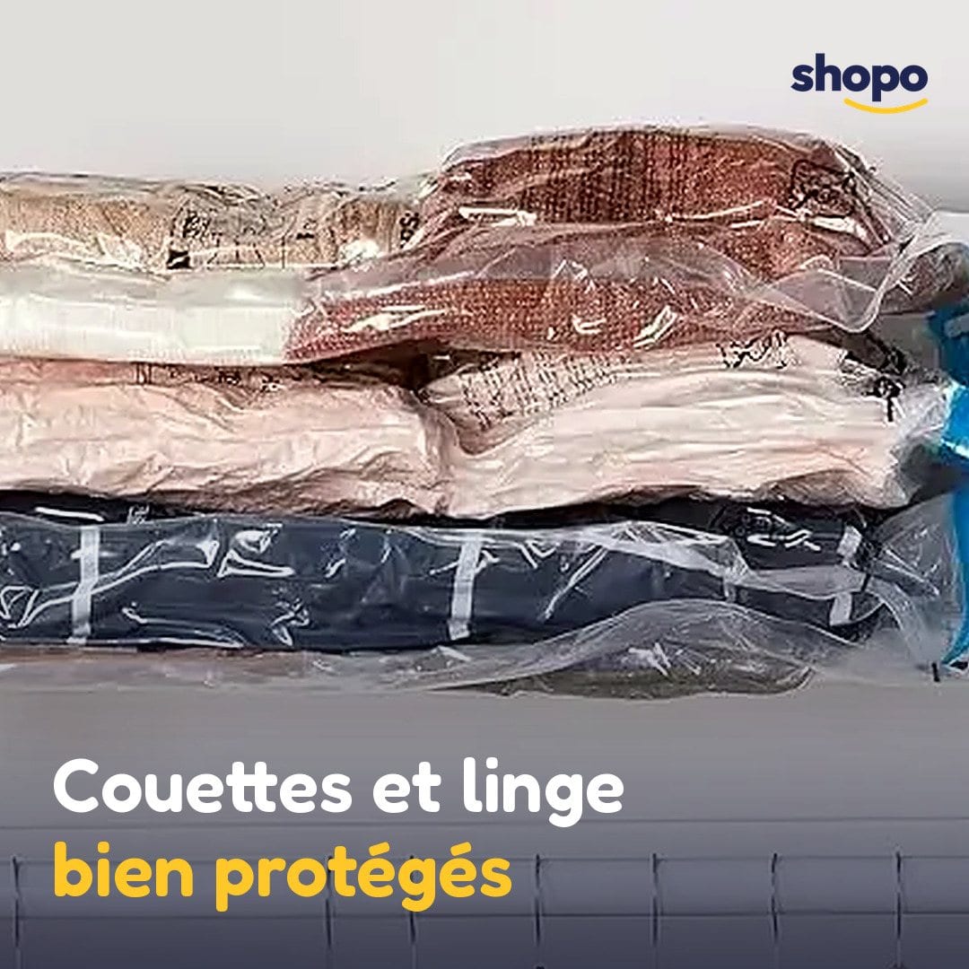 Housses de rangement sous vide pour vêtements, lot de 10, photo 5