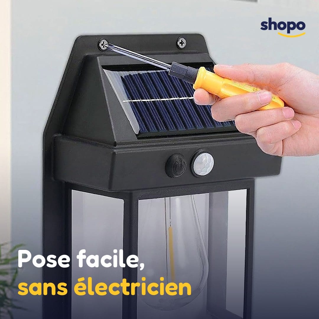 Lampe solaire murale à détecteur de mouvement, photo 5