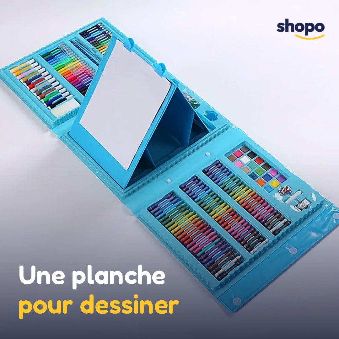 Mallette de dessin 208 pièces pour enfants, photo 4
