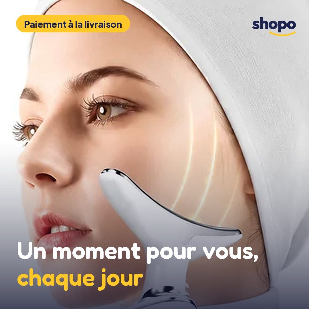 Appareil de massage visage et cou ES-1081, lumière LED, photo 1