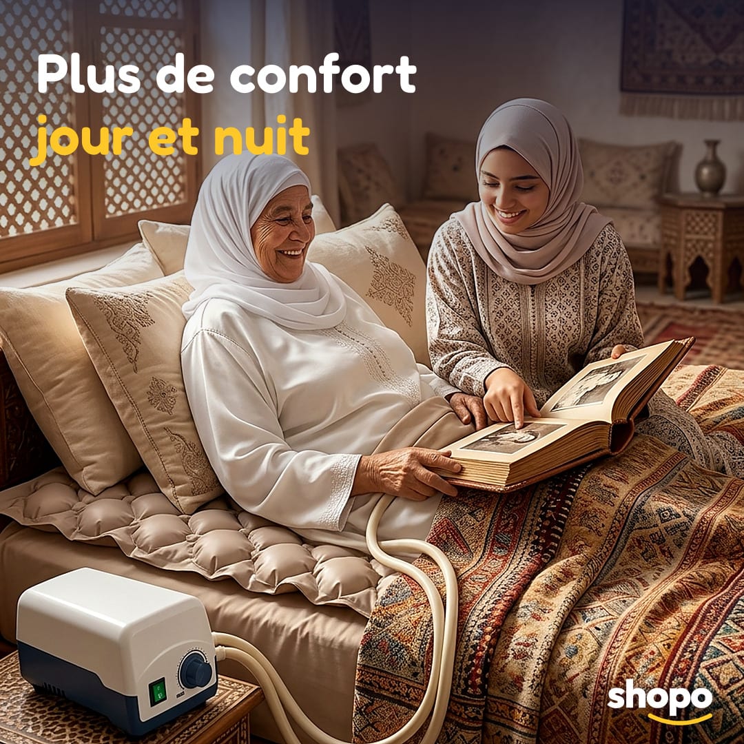 Matelas anti-escarres à air avec compresseur, photo 4