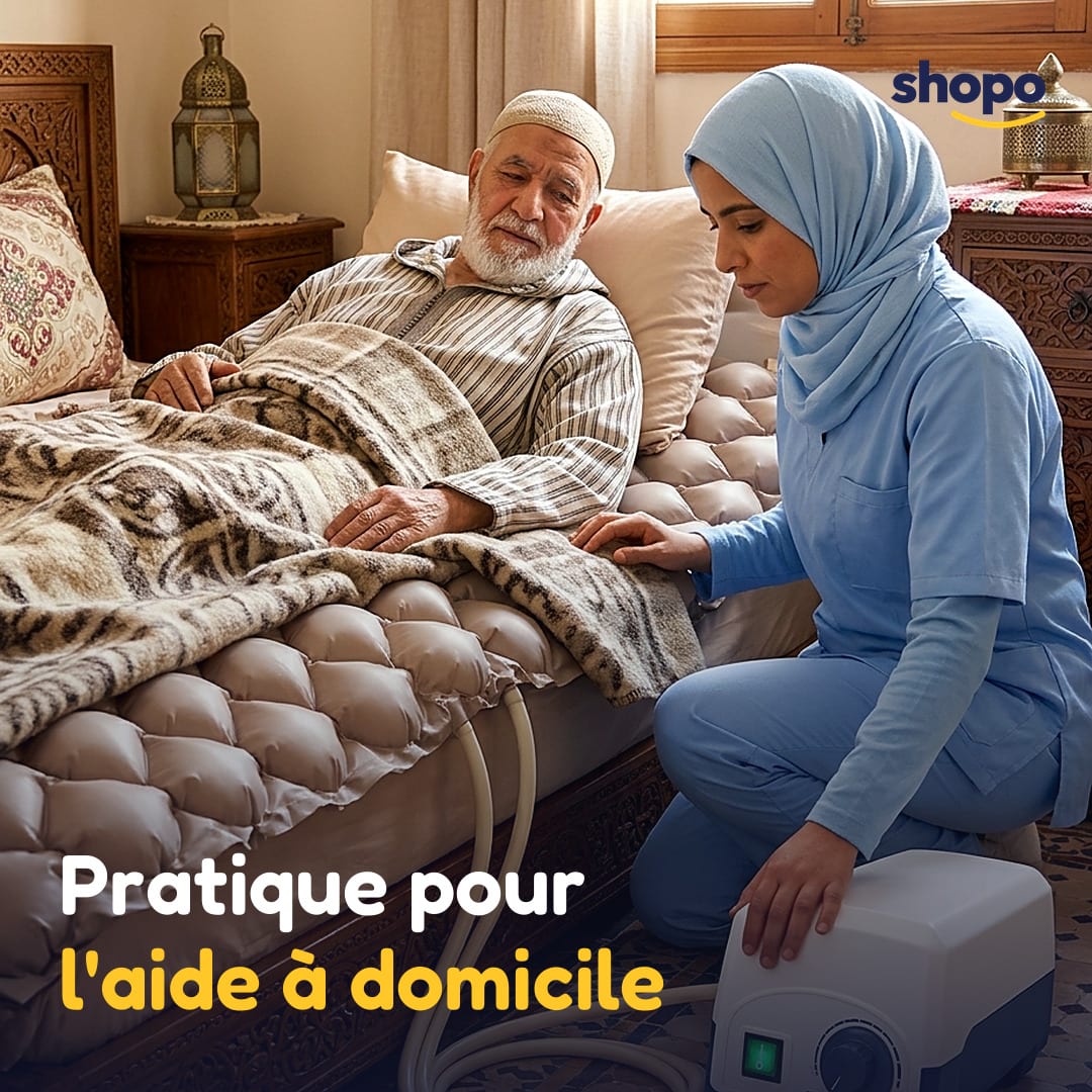 Matelas anti-escarres à air avec compresseur, photo 5