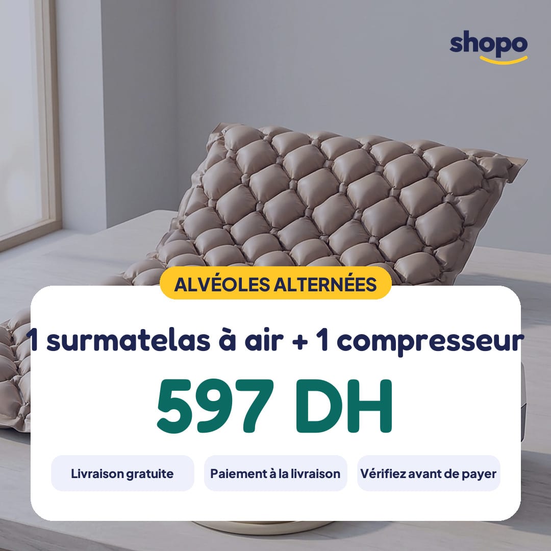 Matelas anti-escarres à air avec compresseur, photo 6