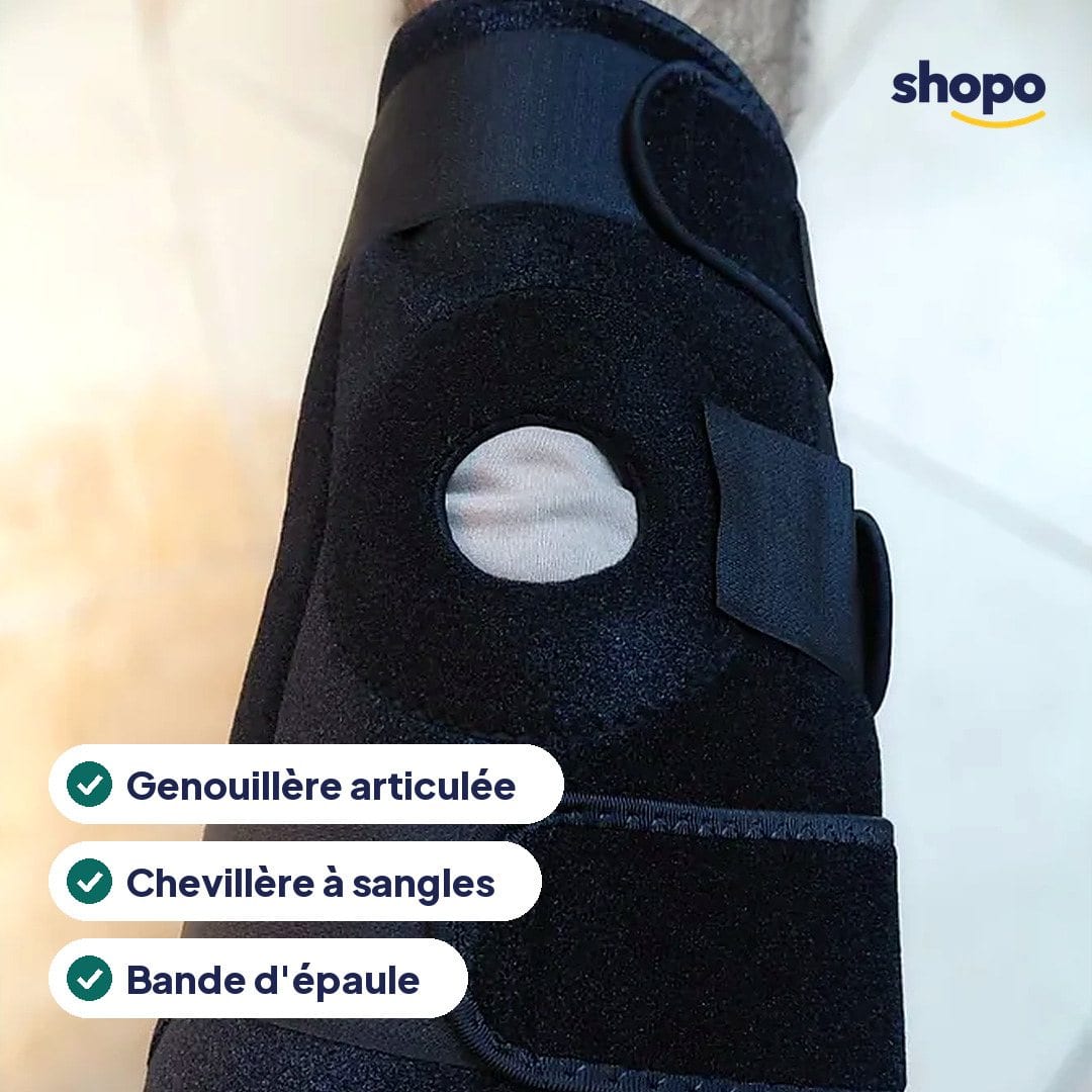 Pack maintien premium : genouillère articulée + 3, photo 2