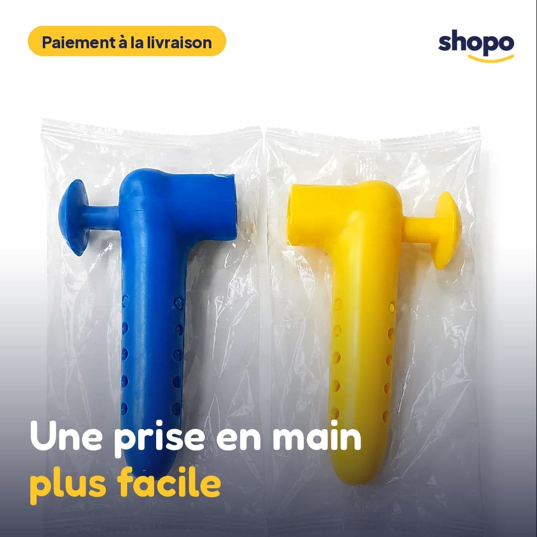 Poignée de porte en silicone à ventouse, photo 1