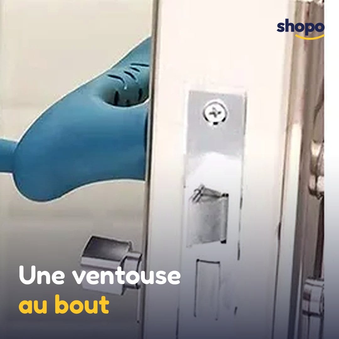 Poignée de porte en silicone à ventouse, photo 5