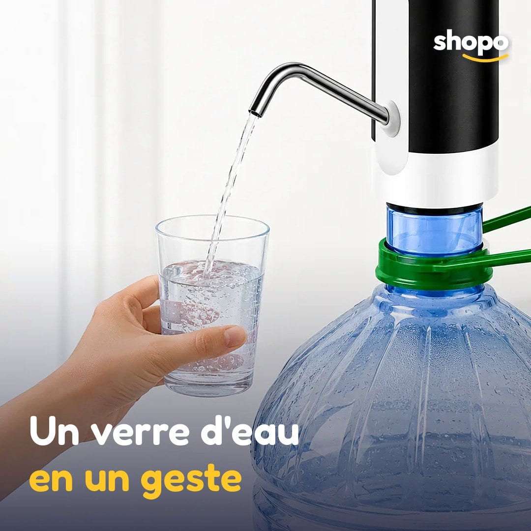Pompe à eau automatique pour bouteille et bonbonne, photo 4