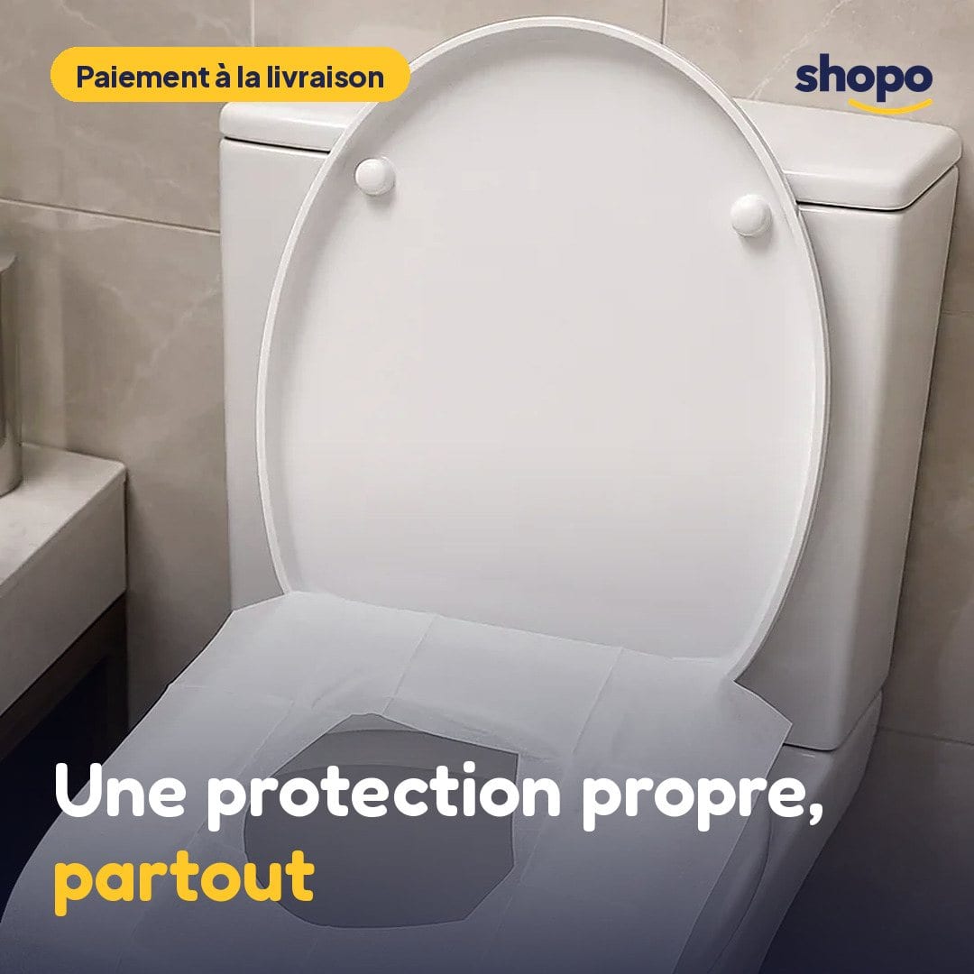 Protections jetables pour siège de toilette (10), photo 1
