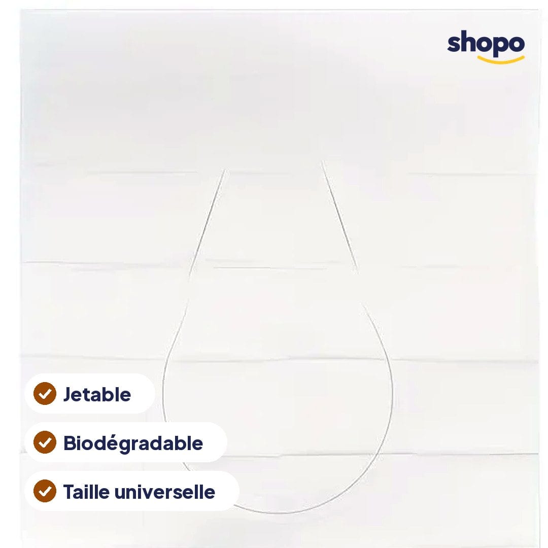 Protections jetables pour siège de toilette (10), photo 2