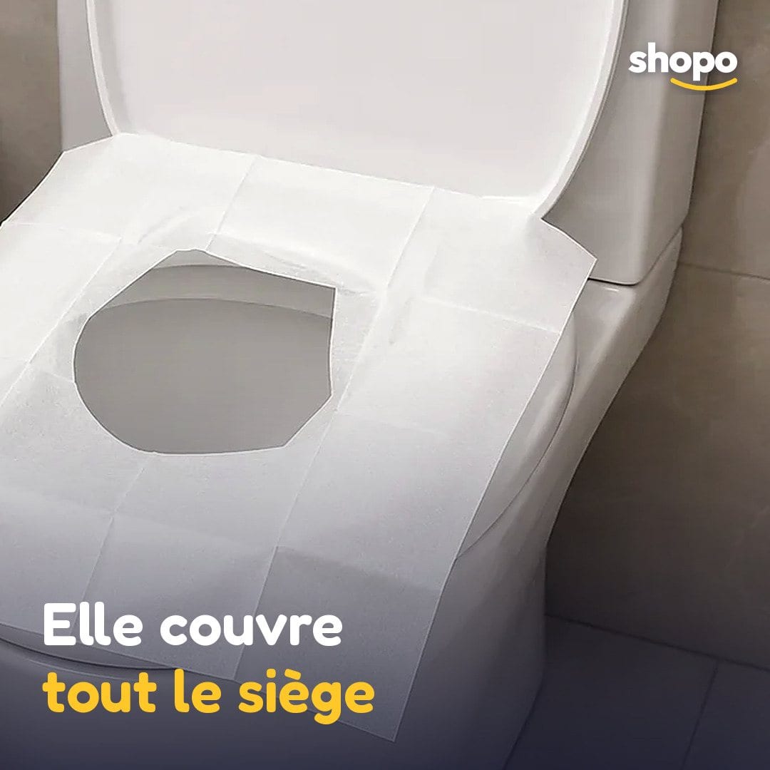 Protections jetables pour siège de toilette (10), photo 4