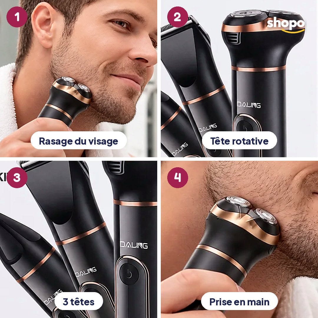 Rasoir 3 en 1 Daling DL-9216 pour homme, photo 3