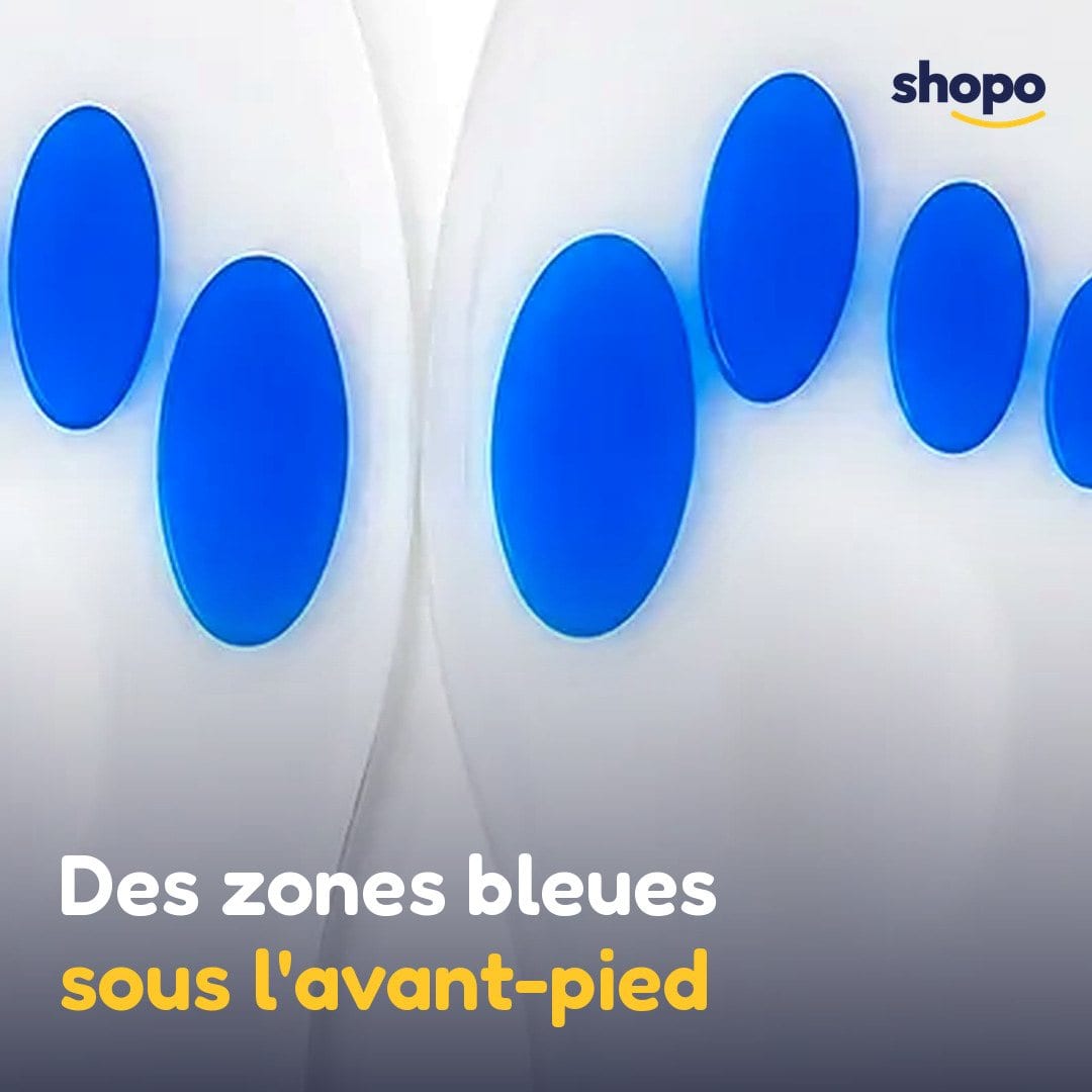 Semelles en silicone avec zones de confort, la paire, photo 4