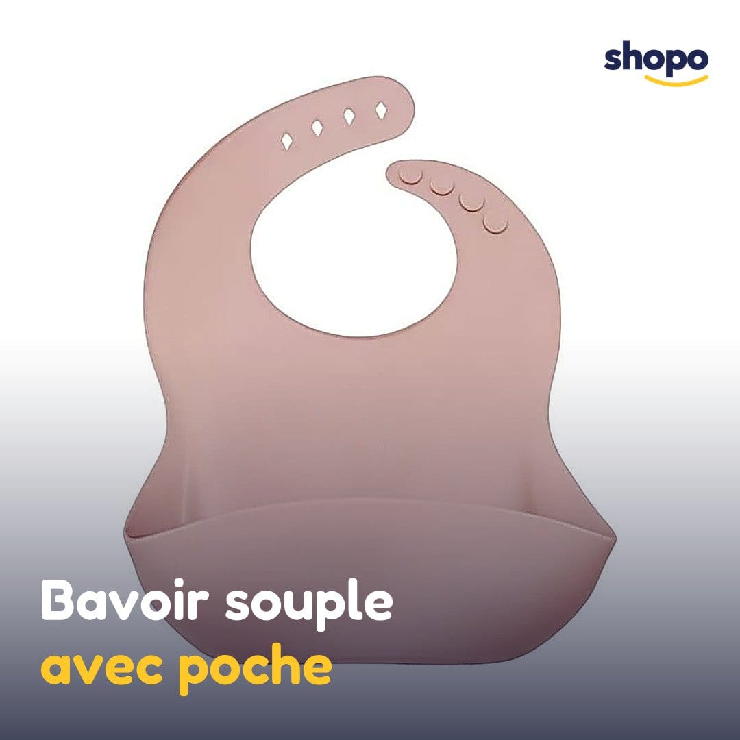 Set repas bébé en silicone, 9 pièces (rose), photo 5