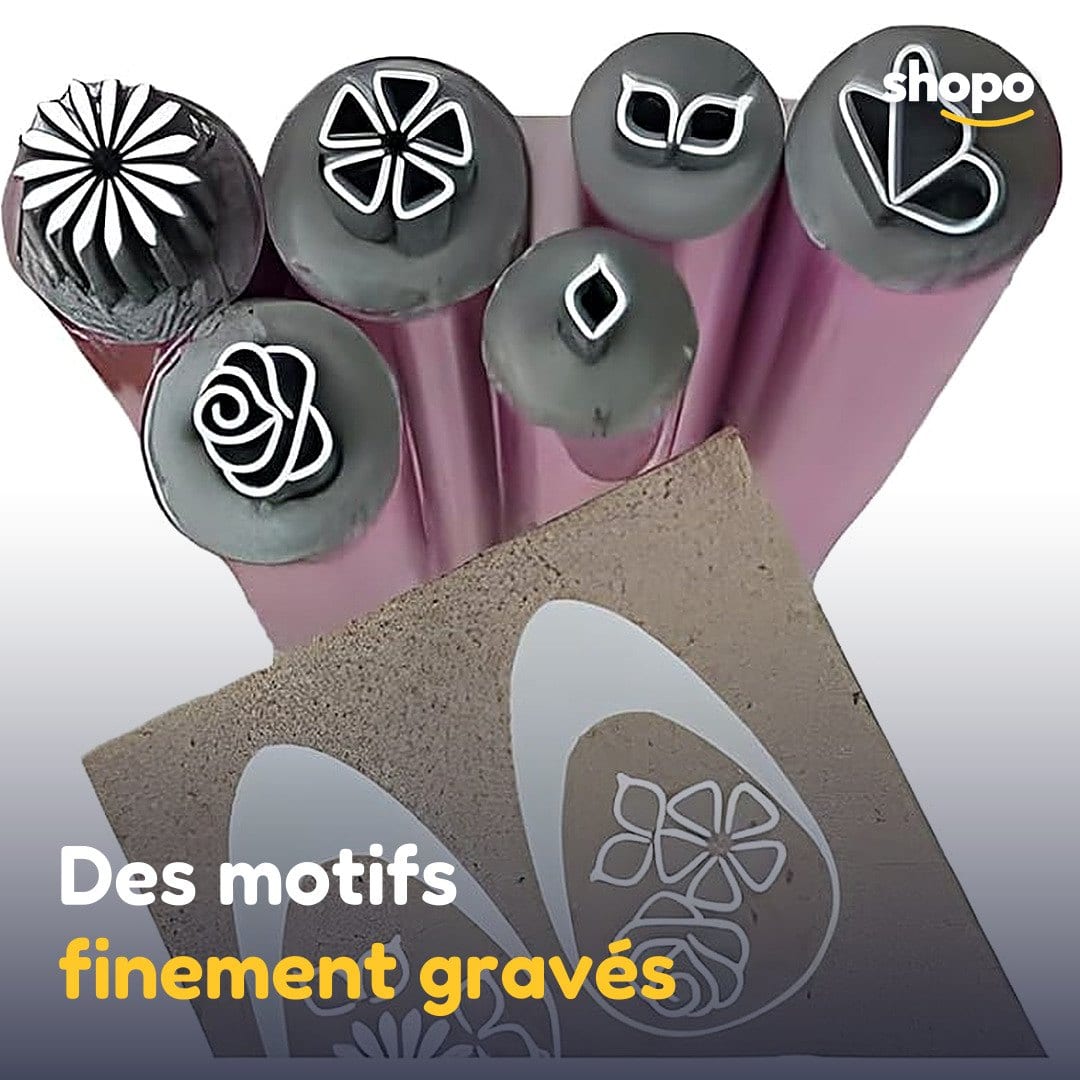 Stylos-tampons nail art à motifs, photo 5