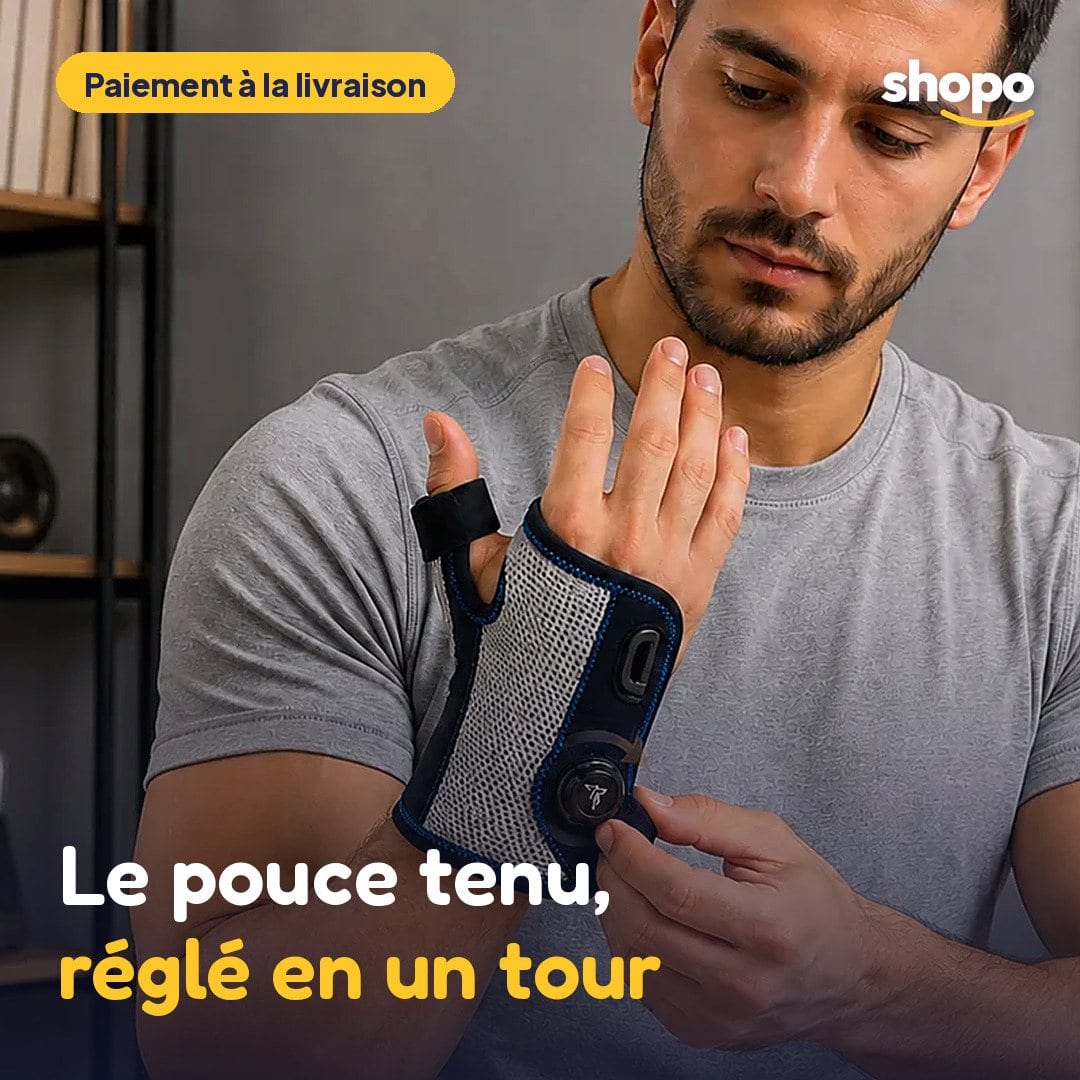 Support de pouce et main avec molette de réglage, photo 1