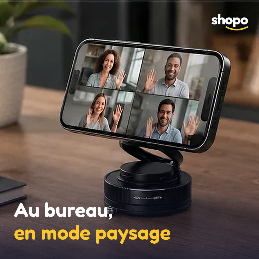 Support téléphone à ventouse sous vide, rotatif 360°, photo 4