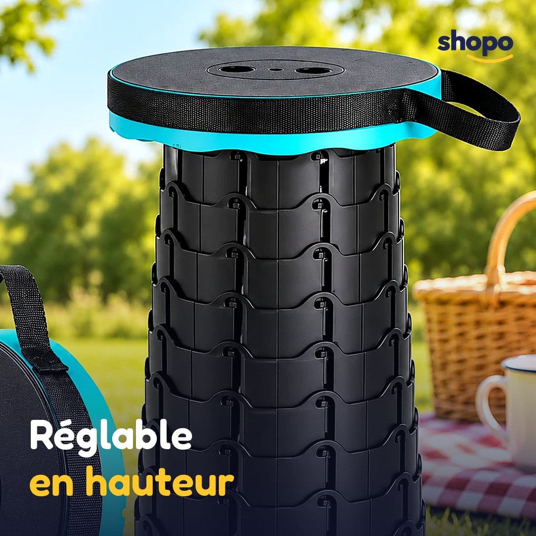 Tabouret pliable réglable portable, 6,5 à 45 cm, photo 4