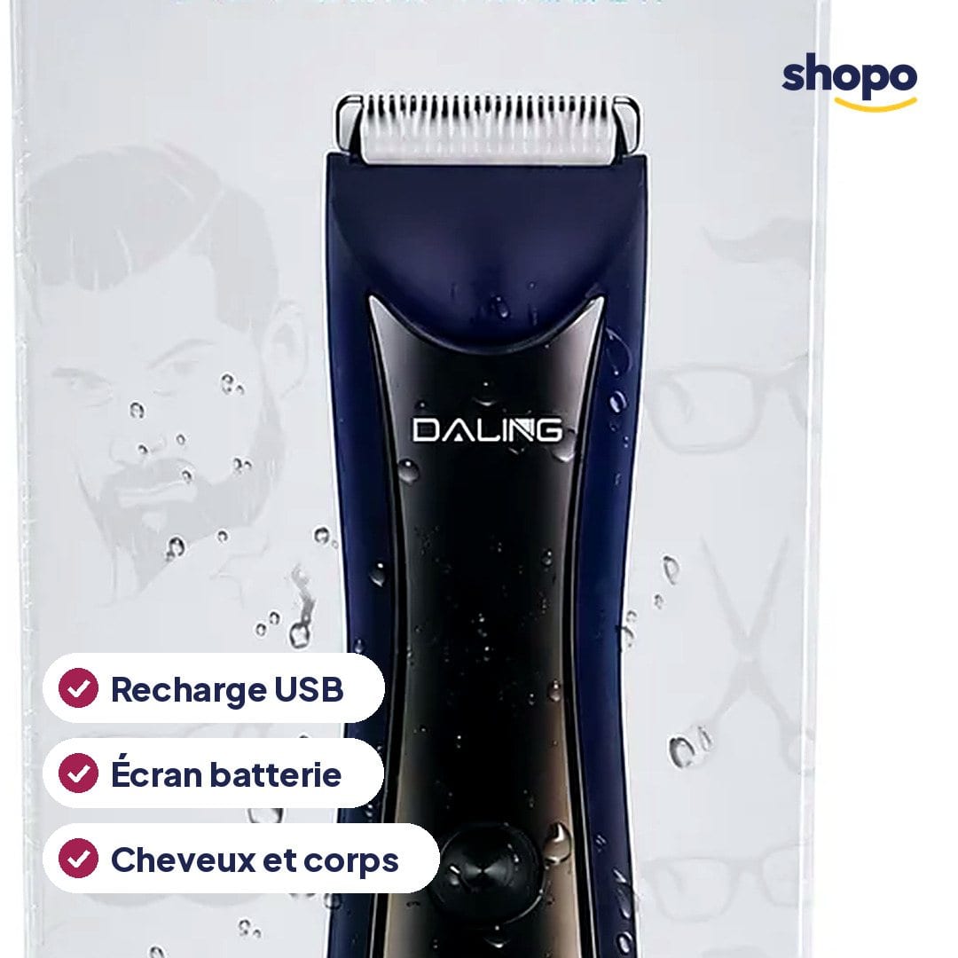 Tondeuse Daling DL-1739 rechargeable USB, cheveux et corps, photo 2