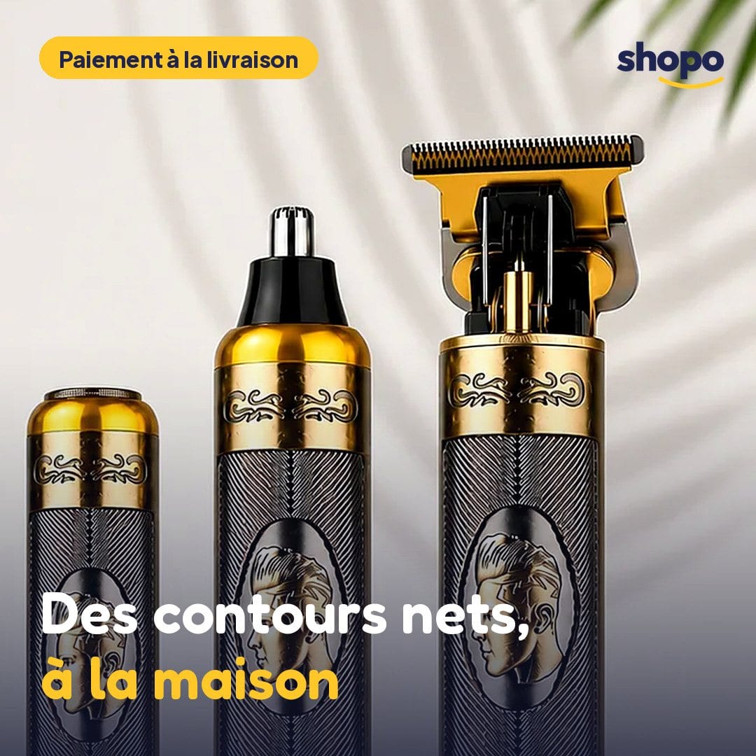 Tondeuse Daling dorée pour cheveux et barbe, photo 1