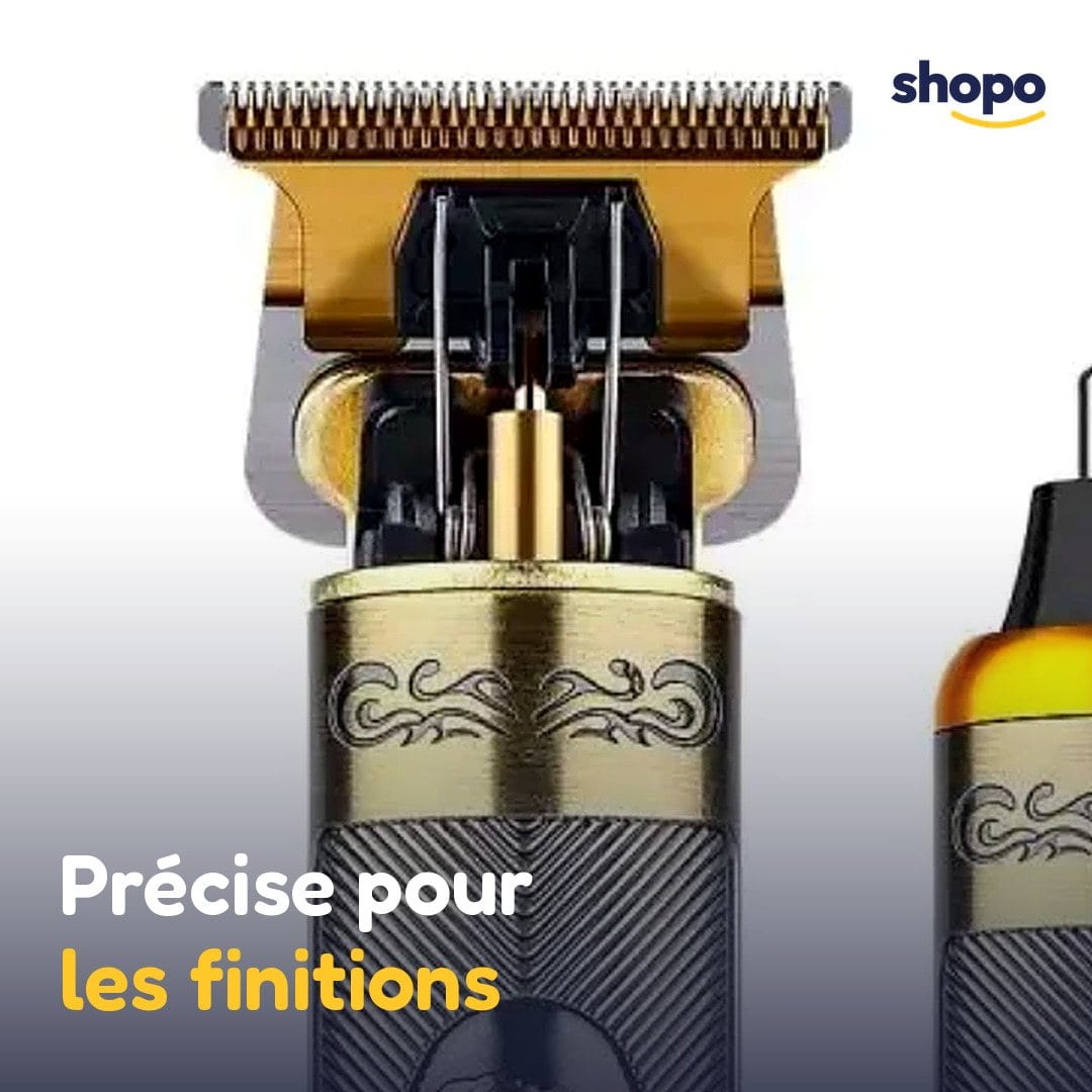 Tondeuse Daling dorée pour cheveux et barbe, photo 4