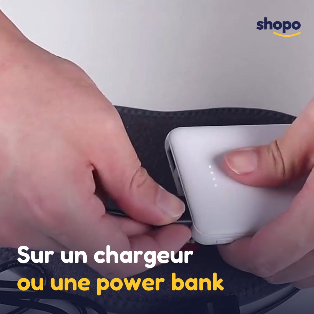 Tour de cou chauffant USB avec vibration, photo 5