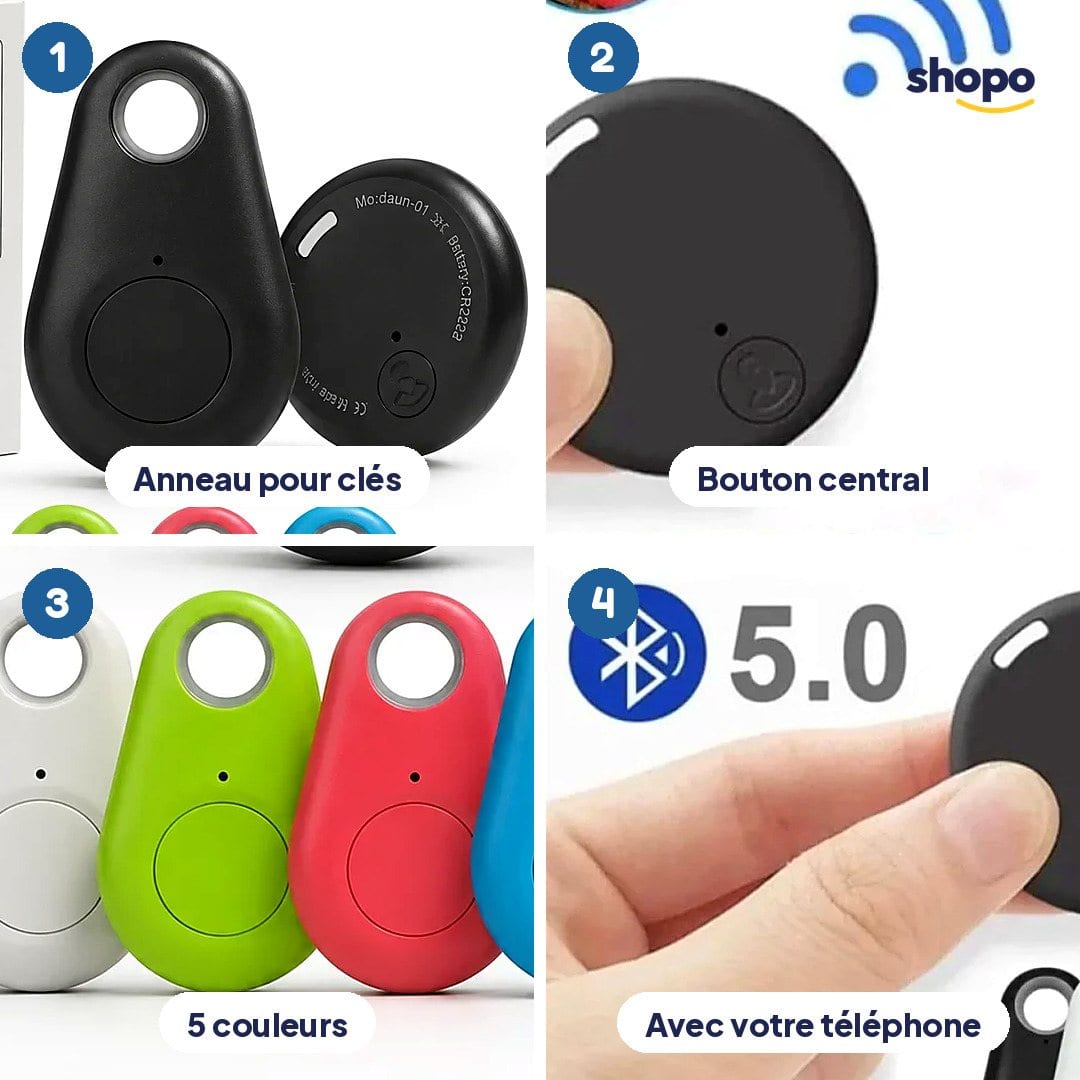 Smart Tag Bluetooth 5.0 pour clés, sac et objets, photo 3