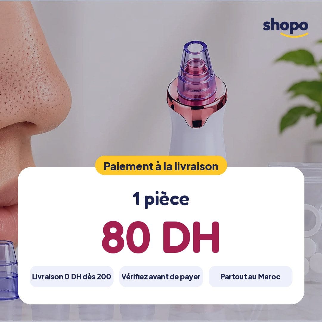 Aspirateur de points noirs visage et corps, photo 6