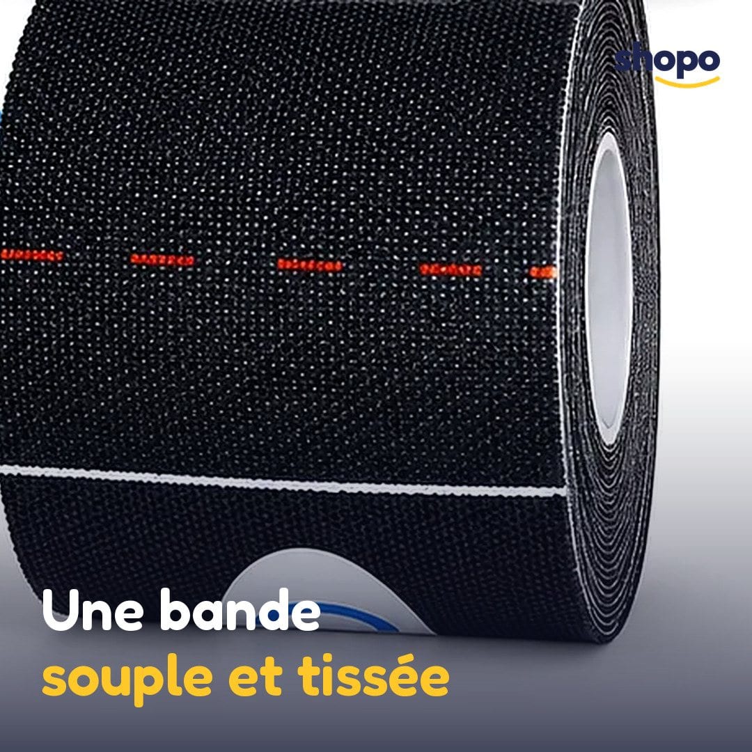 Bande de kinésiologie sport, rouleau 5 cm x 5 m, photo 5