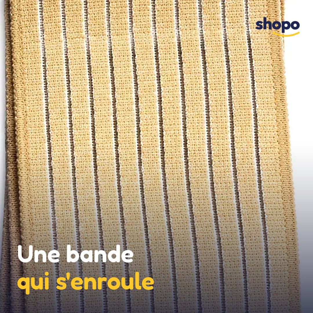 Lot de 2 bandes de poignet élastiques à scratch, photo 4
