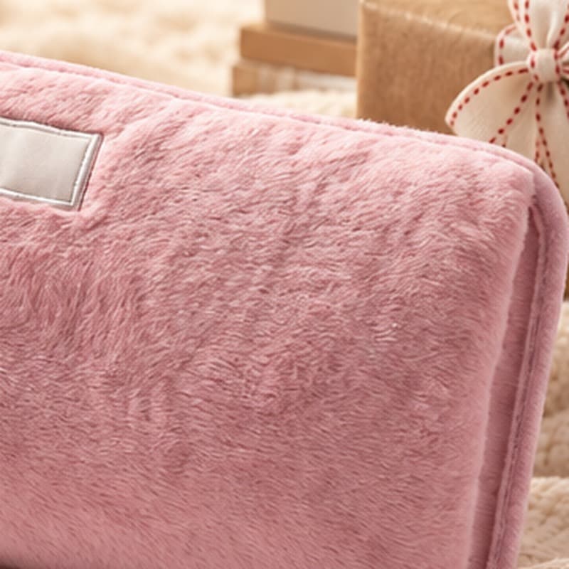 Une housse en peluche